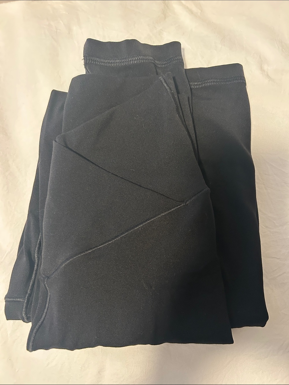 Aerie Black Seam-Accent Performance Leggings